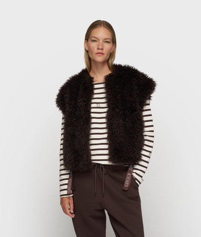 10DAYS Fake Fur Weste - THE BOBBIE GILET