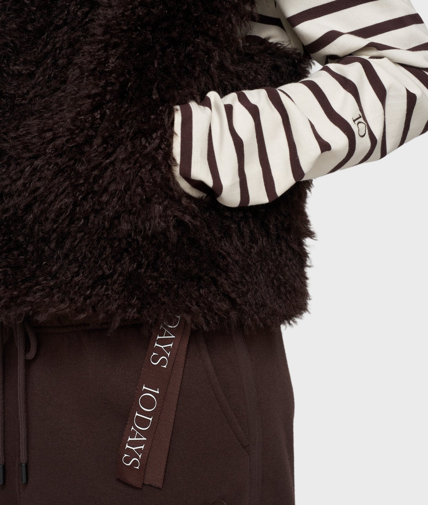10DAYS Fake Fur Weste - THE BOBBIE GILET
