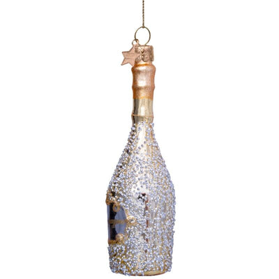 Vondels Baumschmuck Champagnerflasche