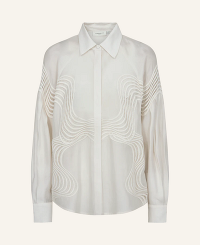 Copenhagen Muse CMMOLLY Hemdbluse mit Spitze