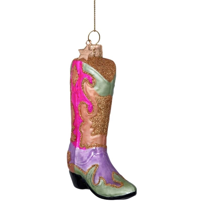 Vondels Baumschmuck Cowboyboots Multi