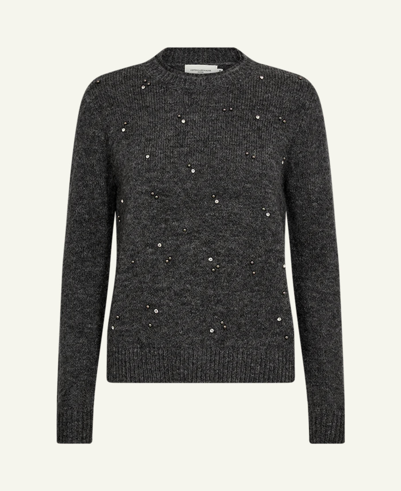 Copenhagen Muse CMDIAMOND Pullover mit Similist und Perlen