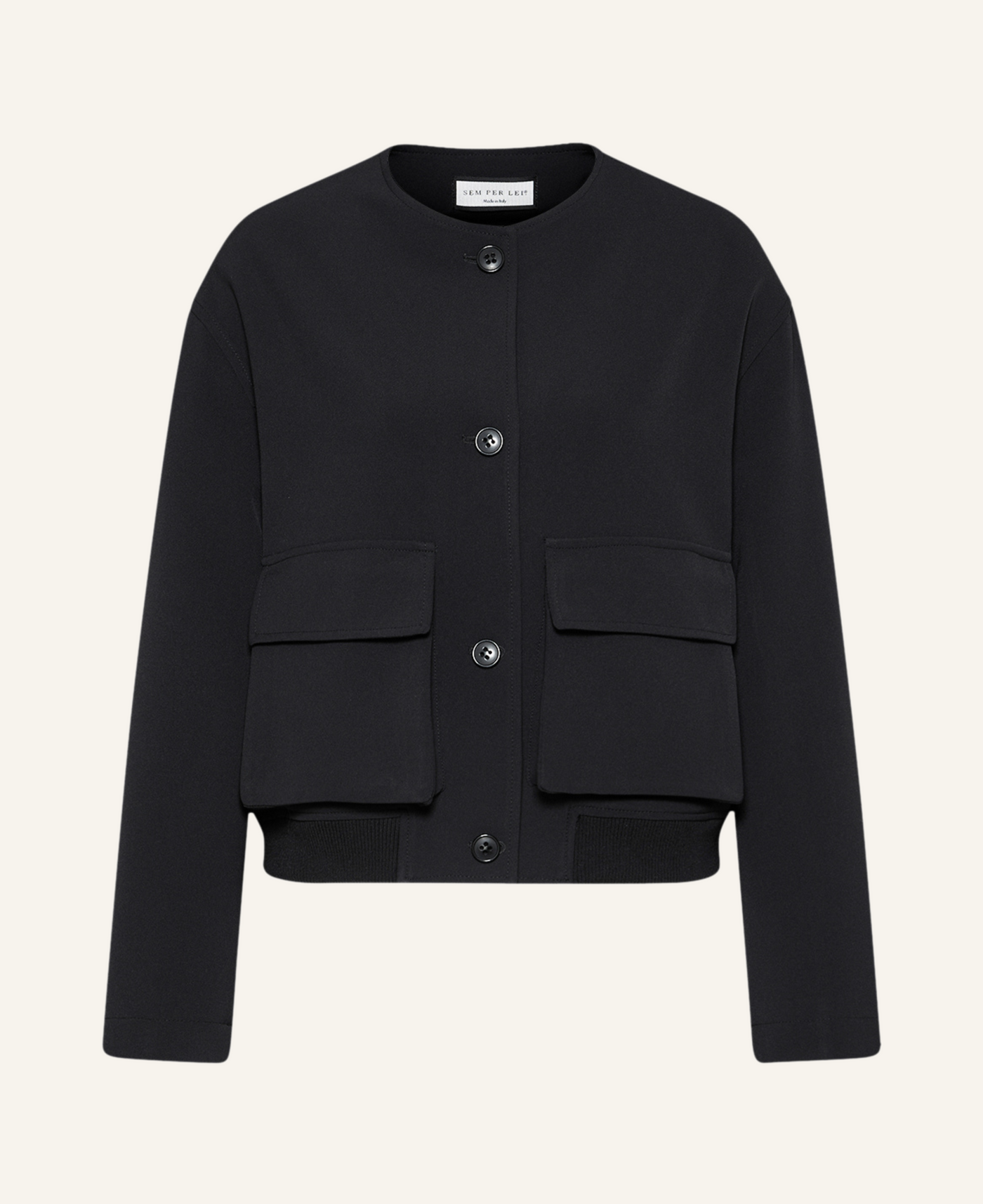 Sem per Lei Blouson mit Taschen