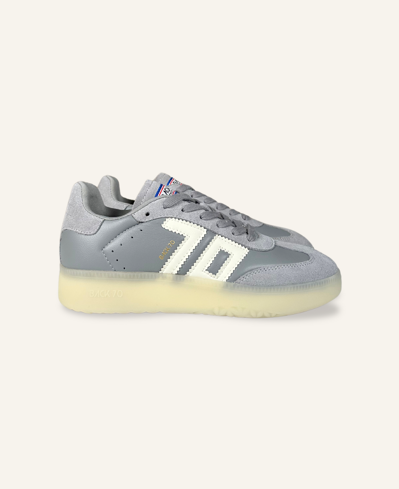 Back 70 Sneaker Boston A28 nappa suede light grey