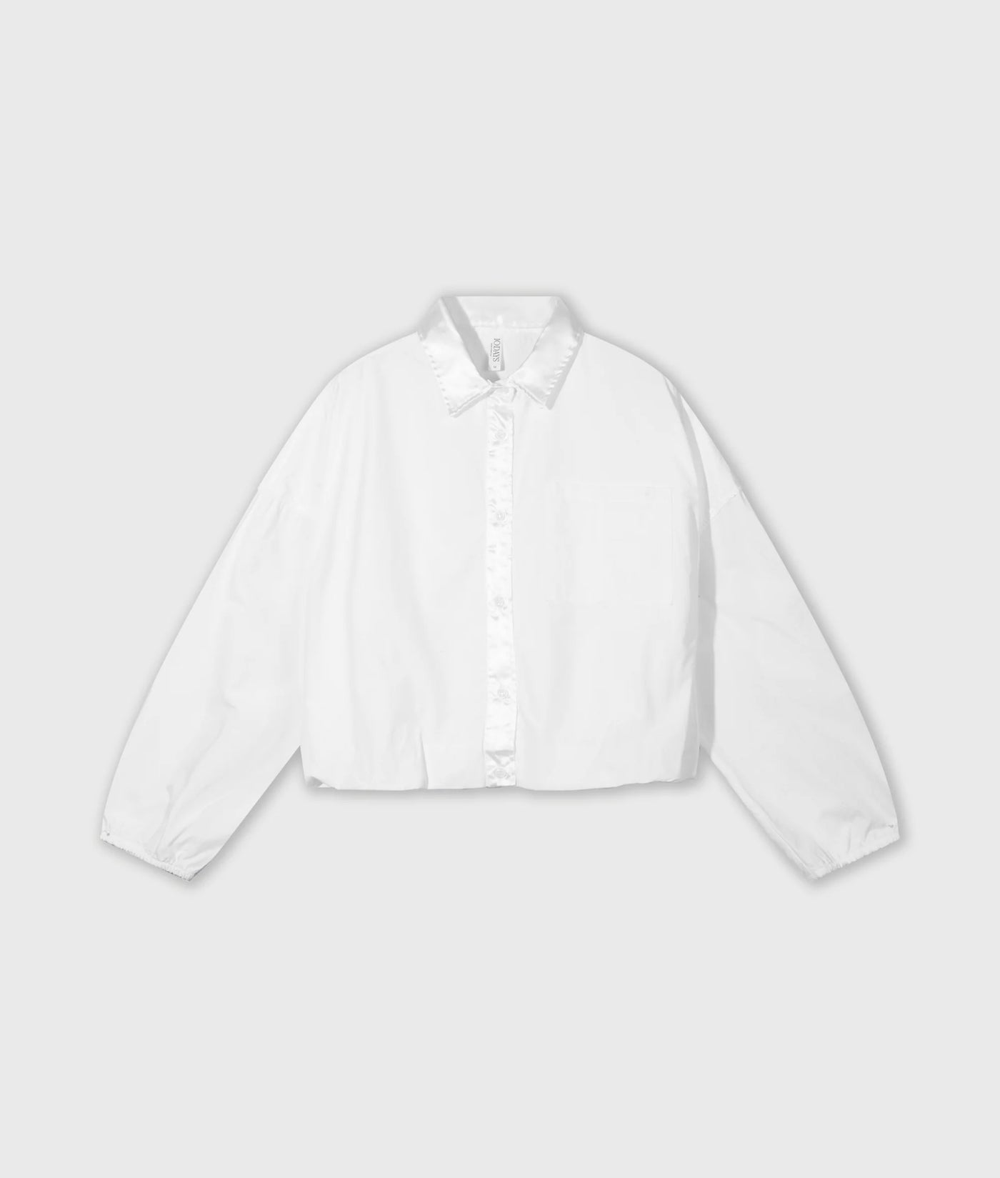 10DAYS Bluse - CROPPED SMOKING BLOUSE