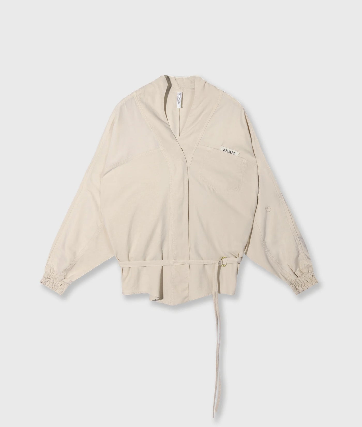 10DAYS Bluse - KIMONO BLOUSE TENCEL