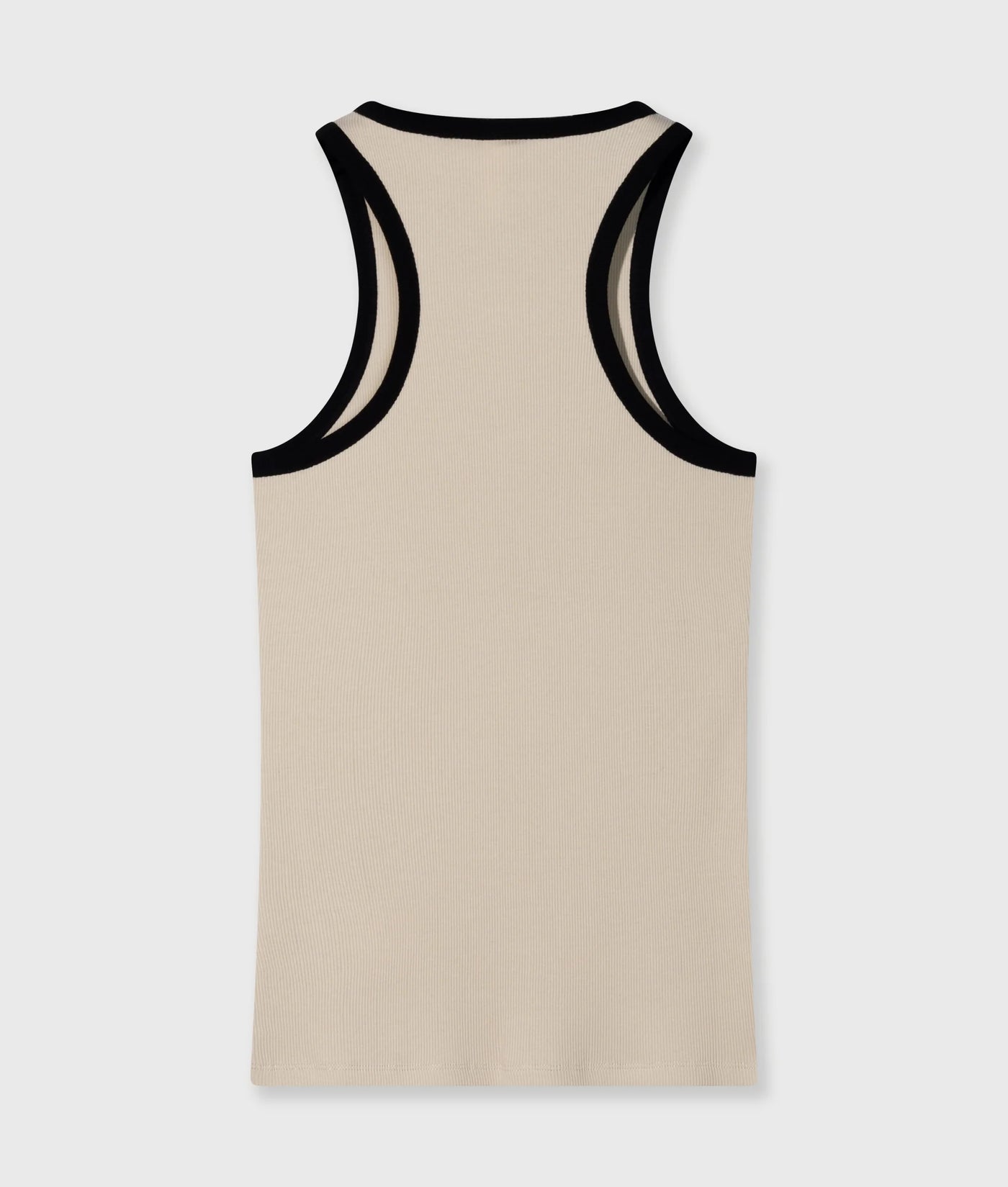 10DAYS Top - TANK TOP RIB CONTRAST