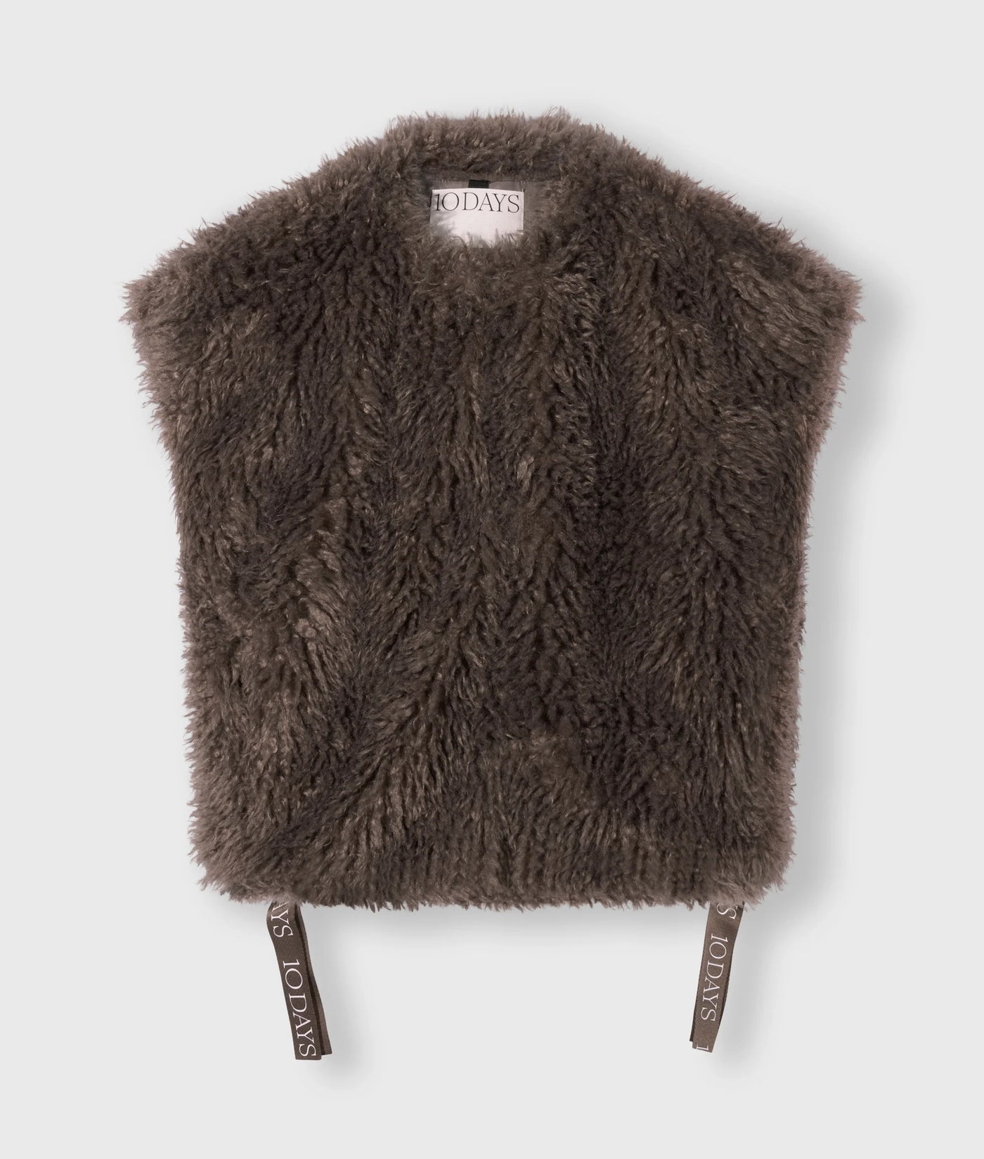 10DAYS Fake Fur Weste - THE BOBBIE GILET