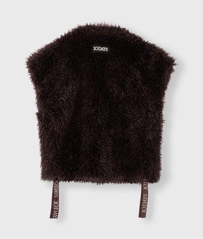 10DAYS Fake Fur Weste - THE BOBBIE GILET