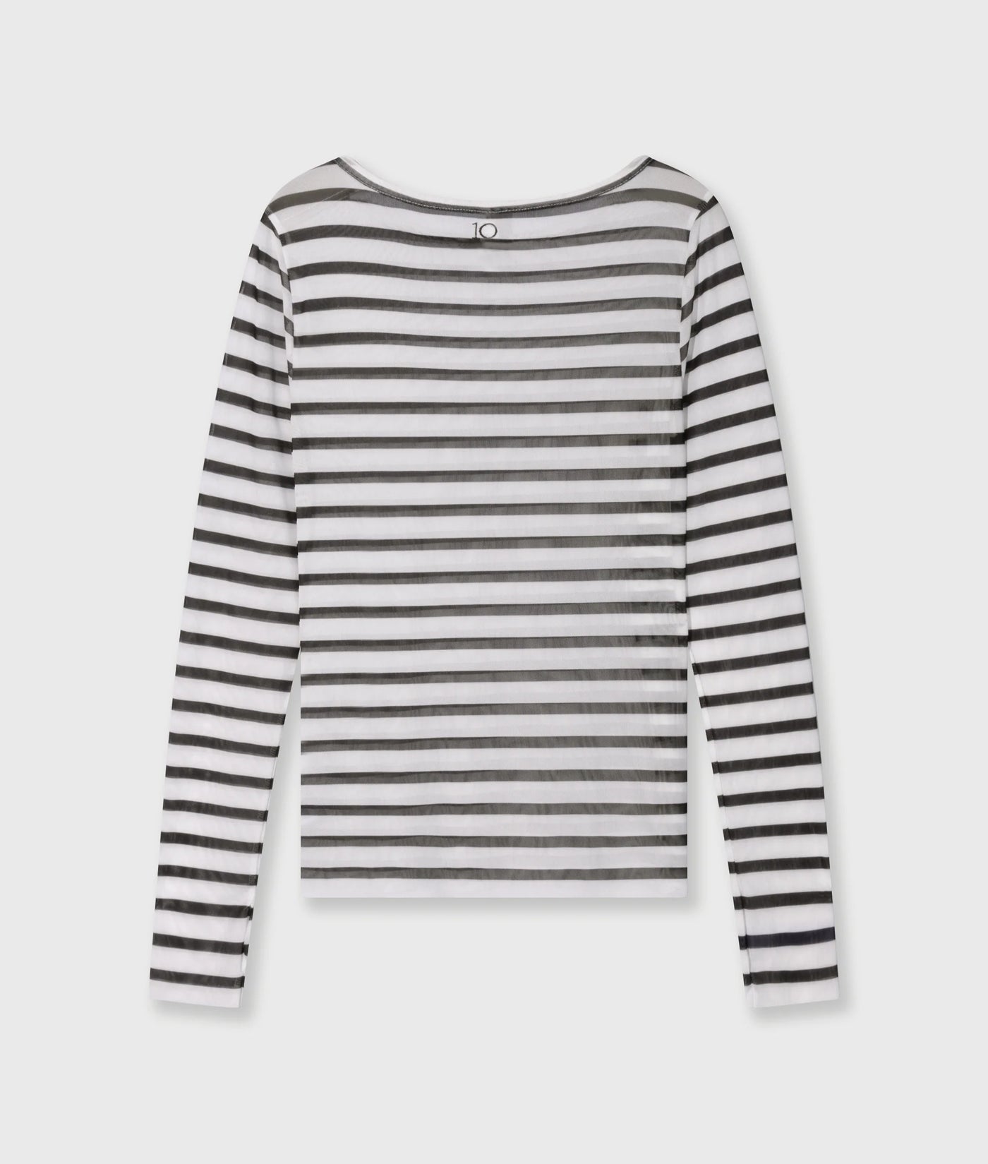 10DAYS Shirt - MESH TEE STRIPES