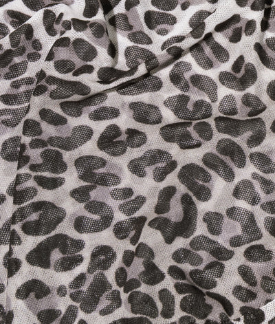 10DAYS Shirt - MESH LONG SLEEVE LEOPARD