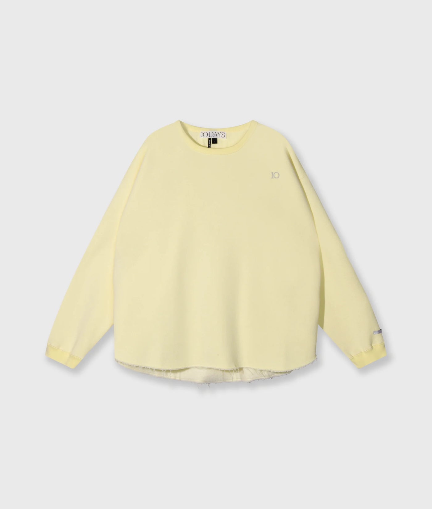 10DAYS - RAW EDGE SWEATER