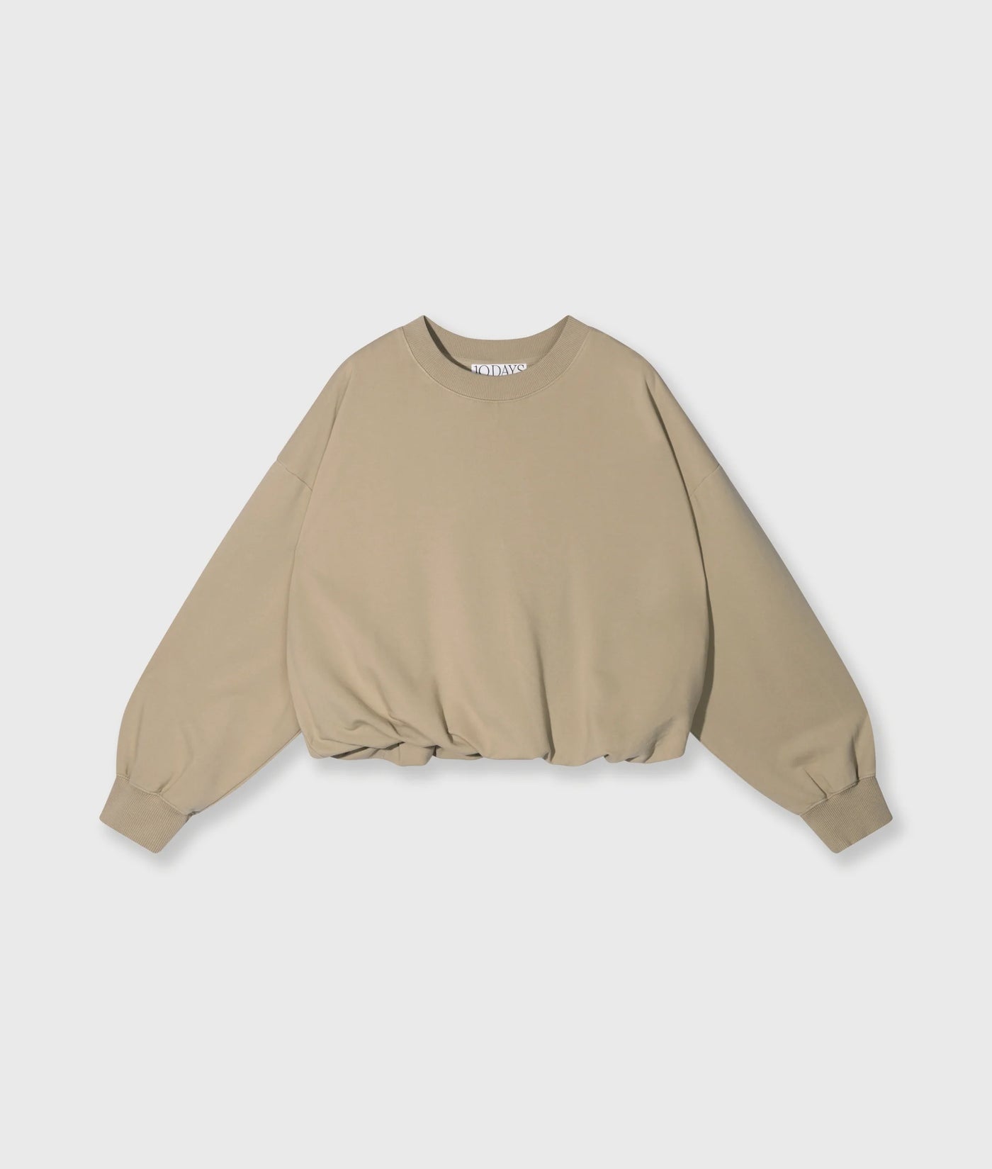 10DAYS - PLEATED SWEATER 10