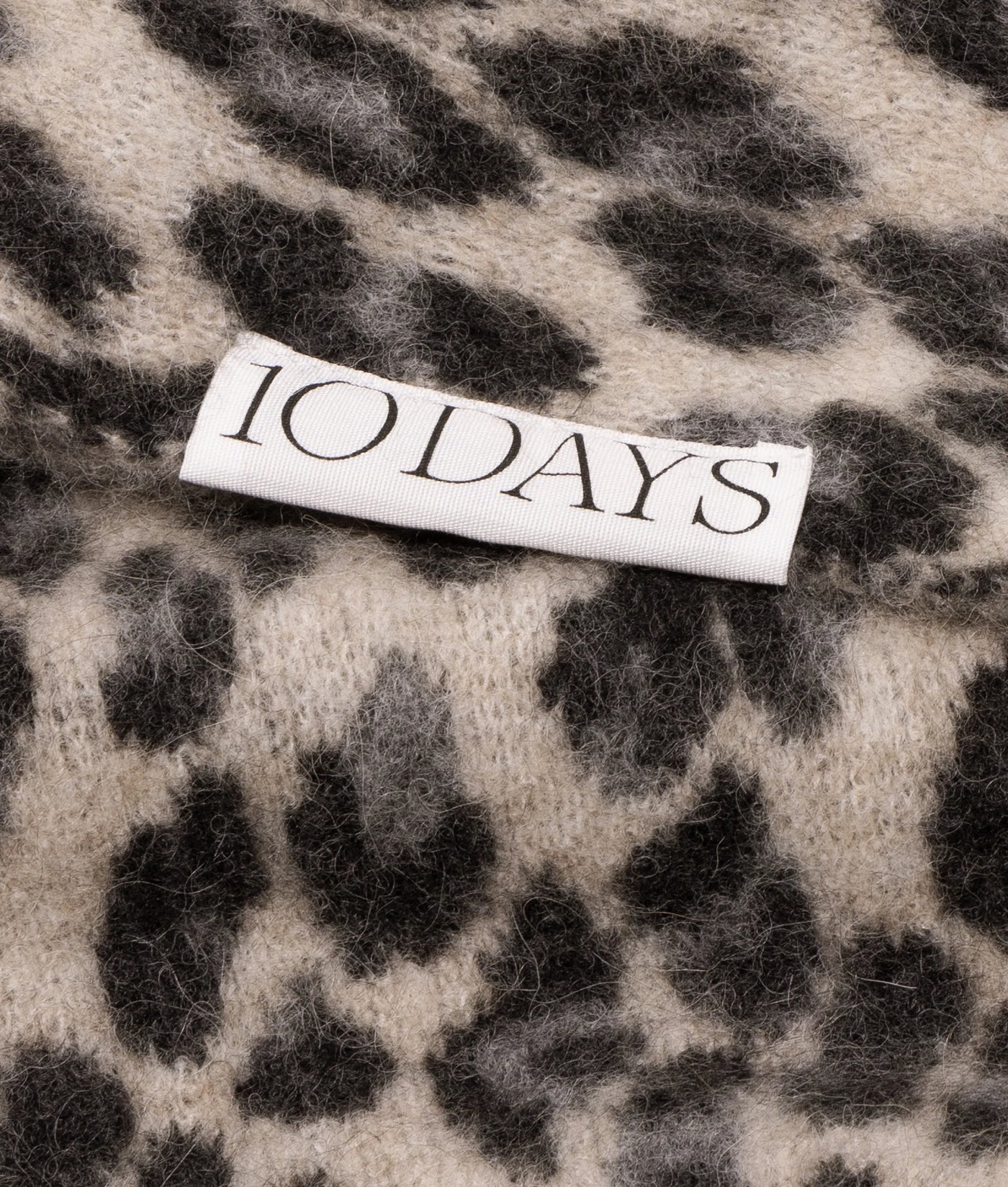 10DAYS Schal knit scarf Leopard