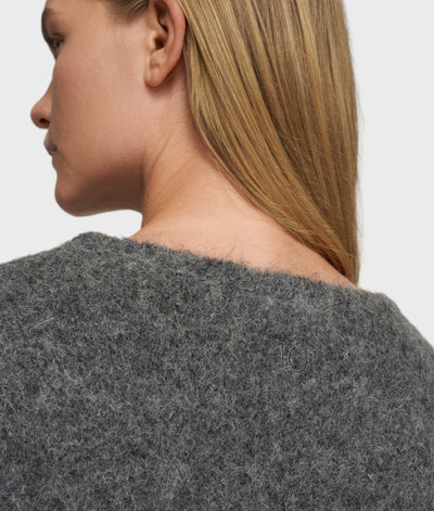 10DAYS - Strickpullover V-NECK HAIRY KNIT SWEATER