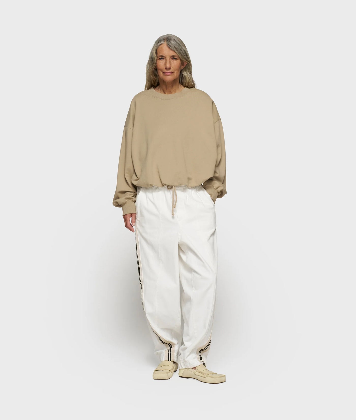 10DAYS - PLEATED SWEATER 10