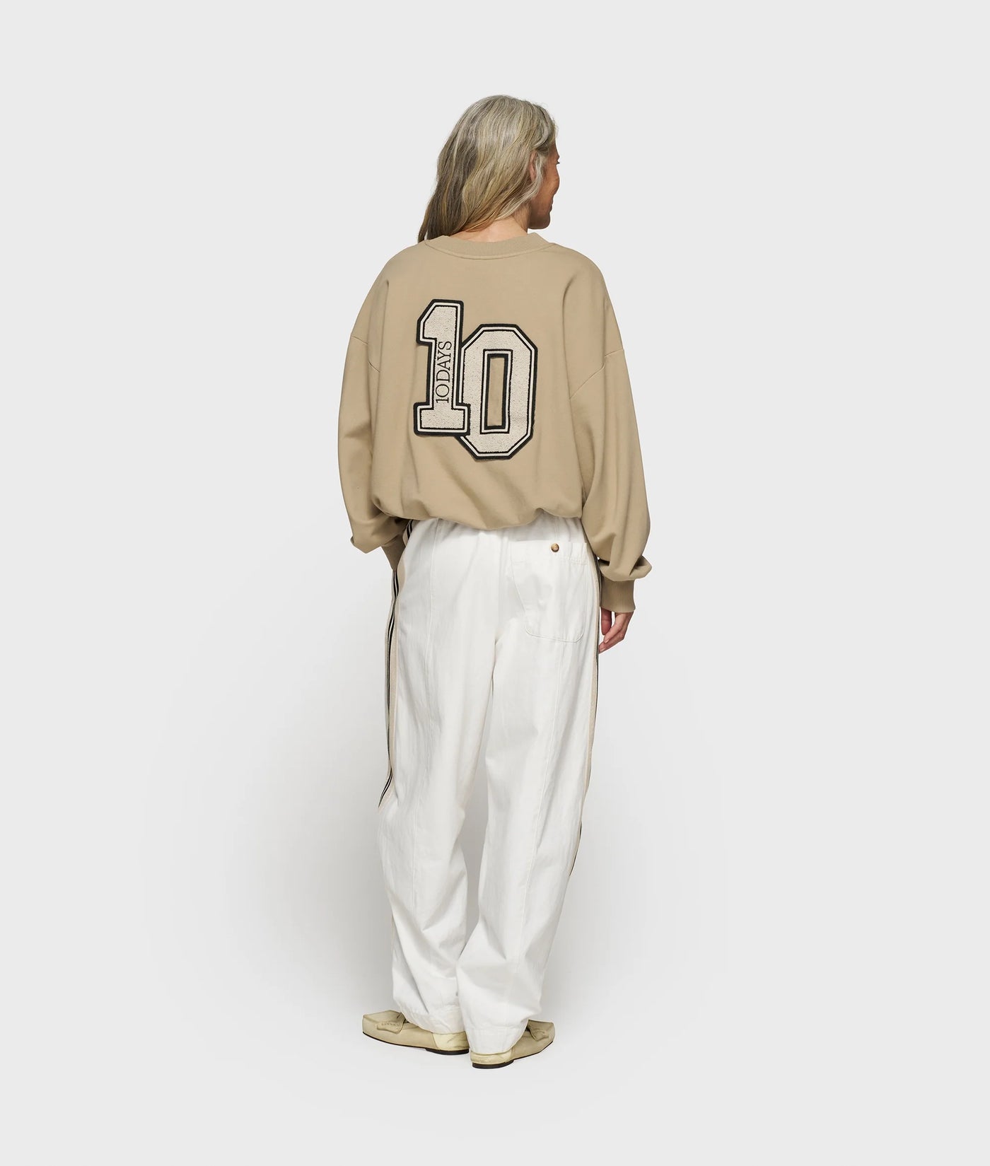 10DAYS - PLEATED SWEATER 10