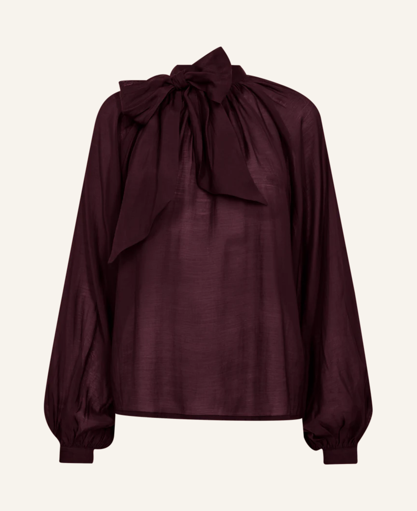 Copenhagen Muse Bluse mit Schleifendetail CMTILLY