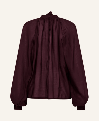 Copenhagen Muse Bluse mit Schleifendetail CMTILLY