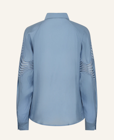 Copenhagen Muse CMMOLLY Hemdbluse mit Spitze