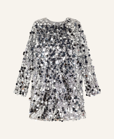 Semicouture Kleid Archie silber