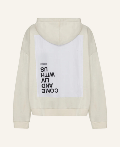 Liv Bergen Hoodie Come offwhite