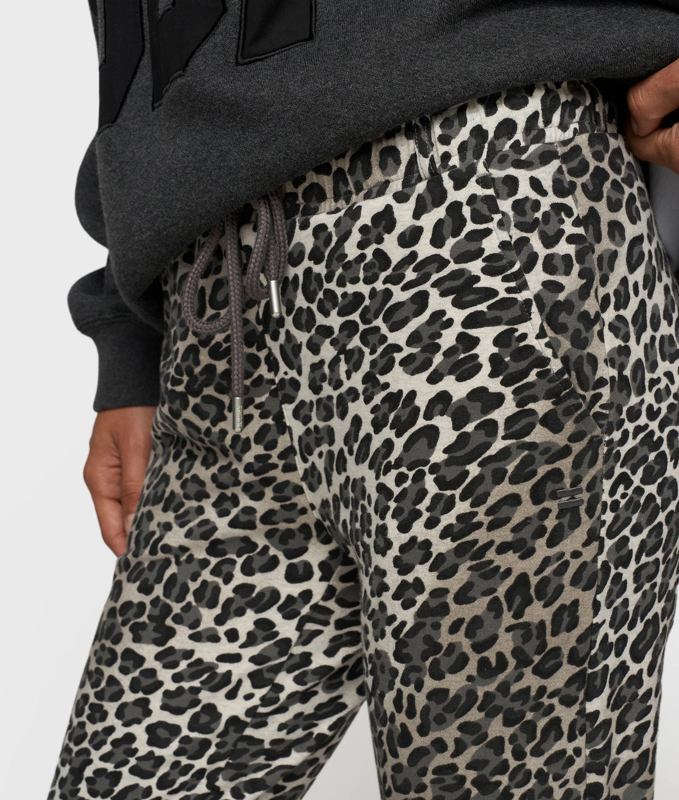 10DAYS Jogginghose - CROPPED JOGGER LEOPARD