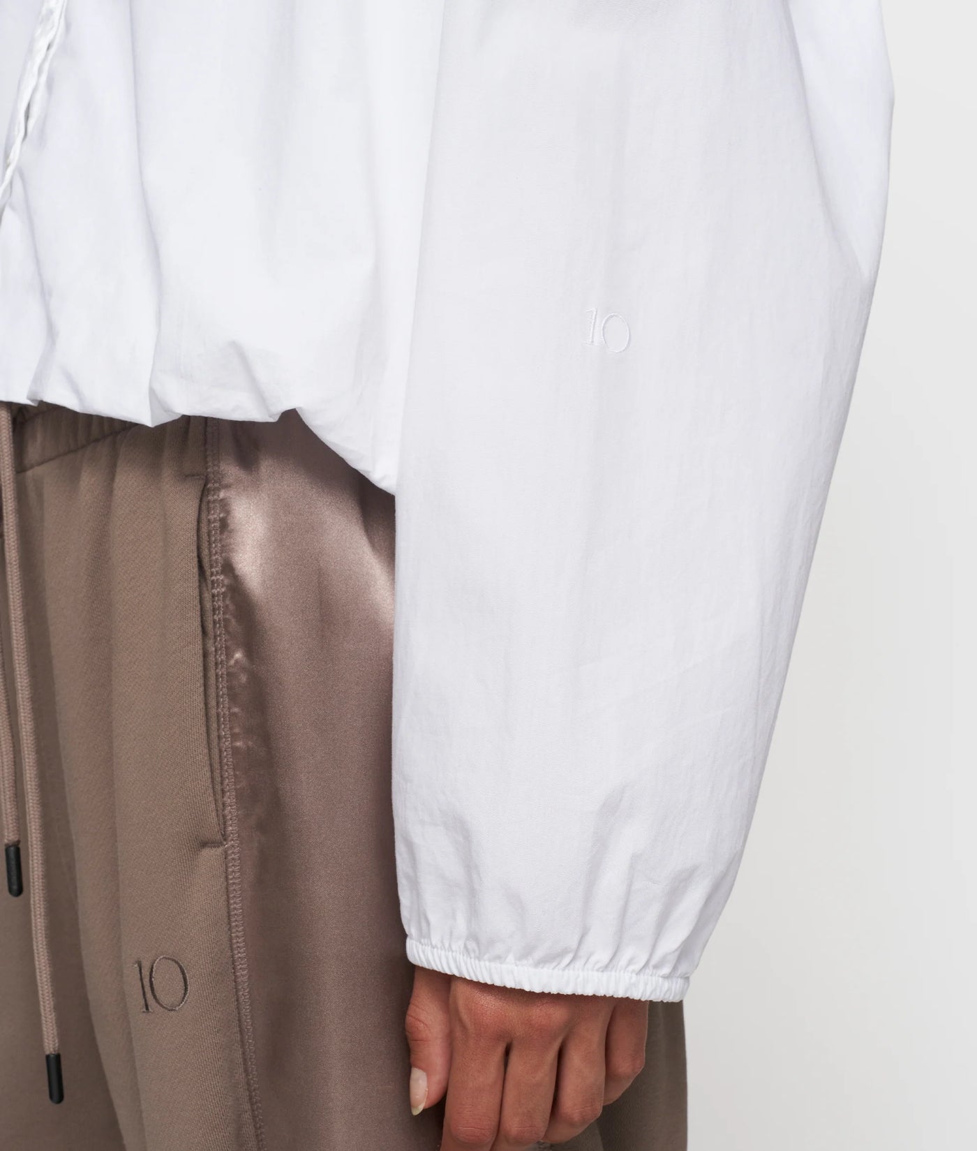 10DAYS Bluse - CROPPED SMOKING BLOUSE