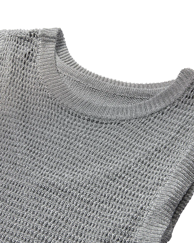 Copenhagen Muse CMMETESA Top Silber Metallic