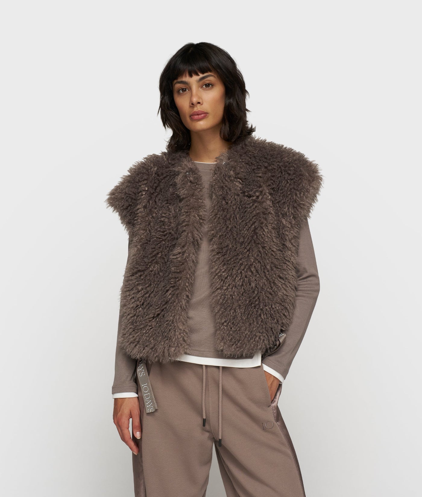 10DAYS Fake Fur Weste - THE BOBBIE GILET