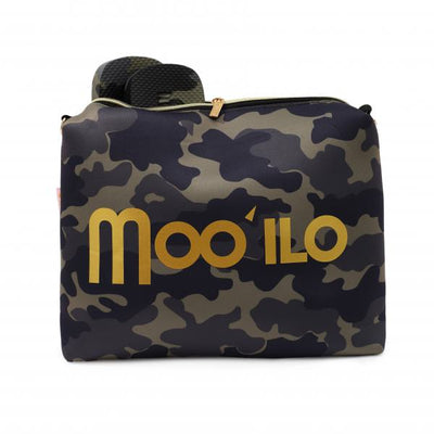 Moo'ilo Sandale mit Strass und Neopren-Clutch