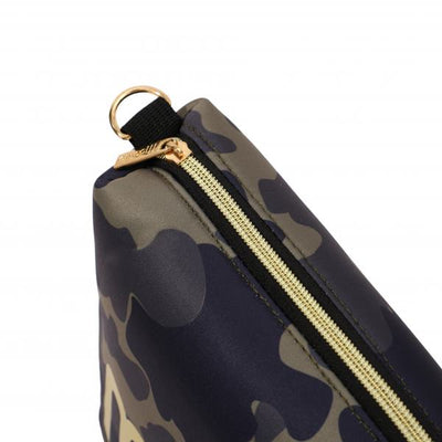 Moo'ilo Sandale mit Strass und Neopren-Clutch