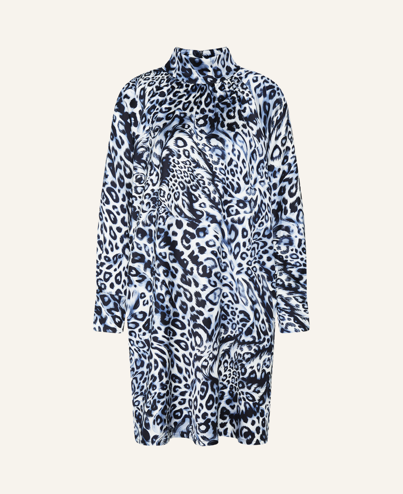 Sem per Lei Kleid mit Stehkragen