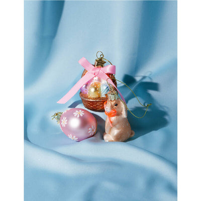 Vondels Osterschmuck Hase mit Eierkorb