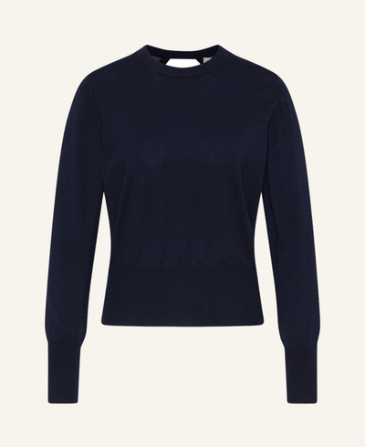 Sem per Lei Pullover mit Rücken-Wickeltdetail