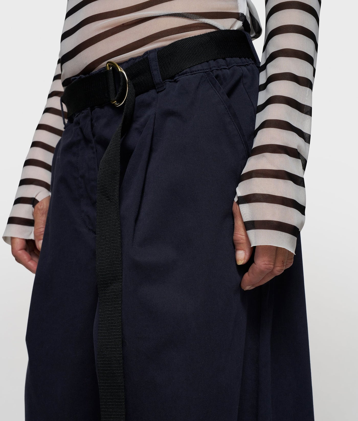 10DAYS Shirt - MESH TEE STRIPES