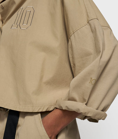10DAYS Hemd - OVERSIZED CROPPED SHIRT