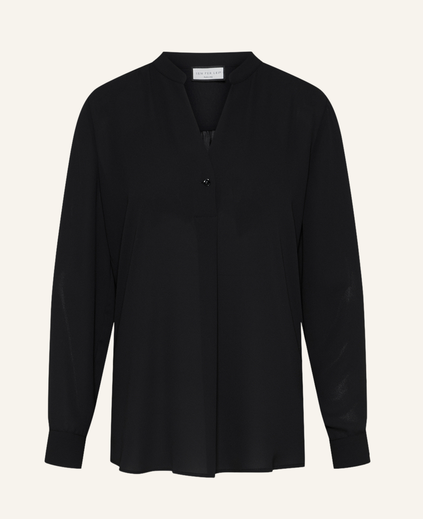 Sem per Lei Bluse mit Knopf
