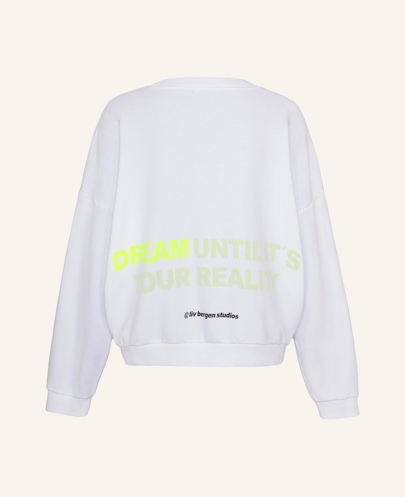 Liv Bergen Sweater Ella Dream weiß