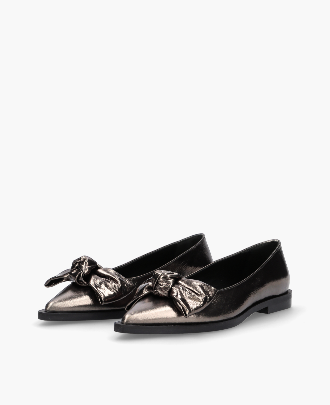 Thea Mika Ballerinas Metallic Schleife