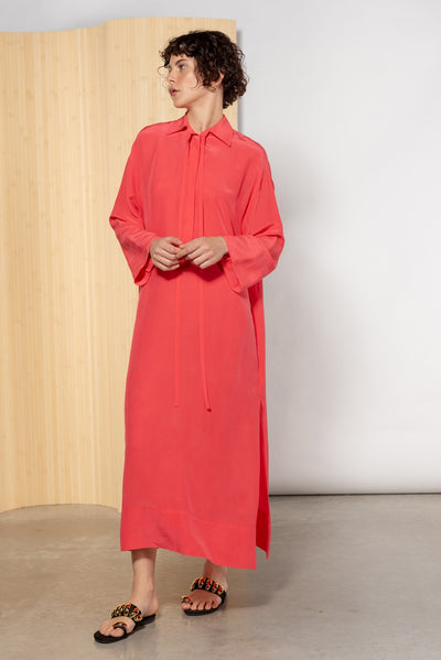 Icona Hemdkleid Rot