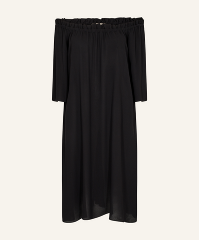 Mos Mosh Kleid mit Carmenausschnitt Ashley Black
