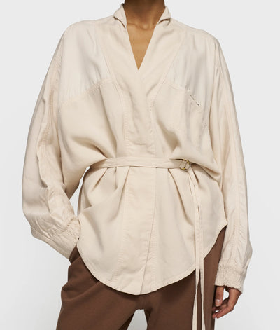 10DAYS Bluse - KIMONO BLOUSE TENCEL