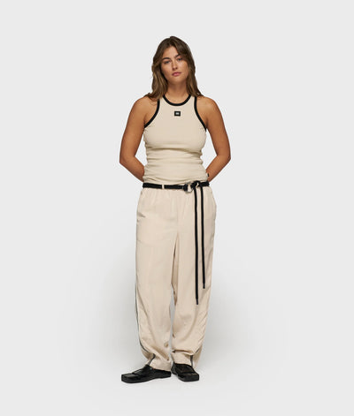 10DAYS Top - TANK TOP RIB CONTRAST