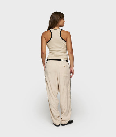 10DAYS Top - TANK TOP RIB CONTRAST