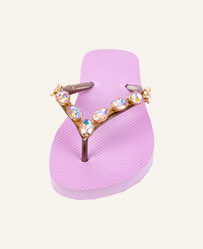 Simone Herrera Chanclas Sandale Rosana Lavender