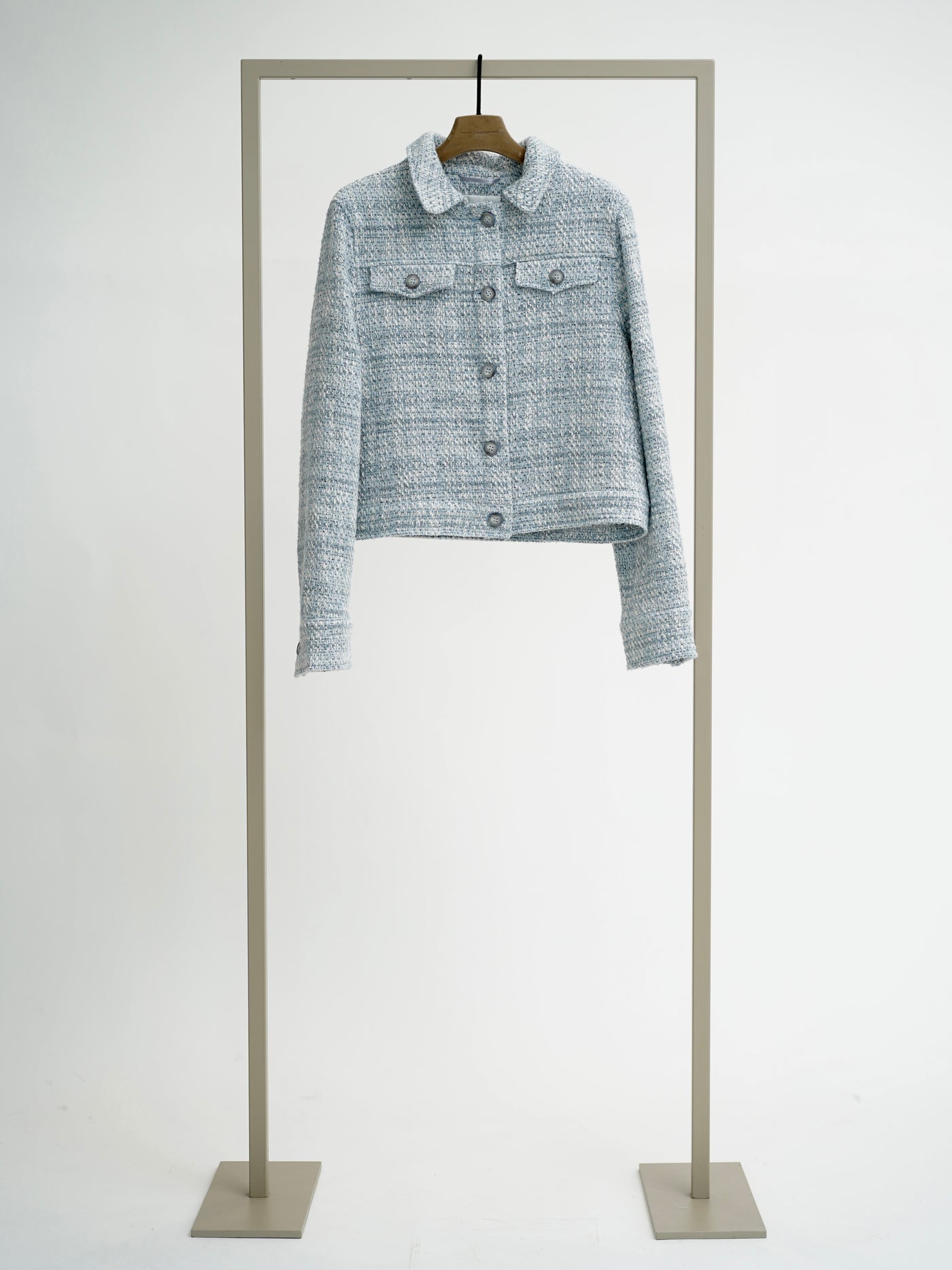 Herzen's Angelegenheit kurze Bouclé-Jacke