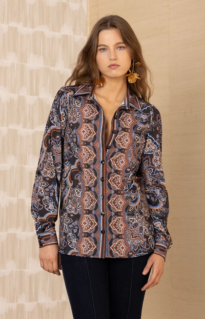 Hale Bob Brynleigh Jersey Top Bluse