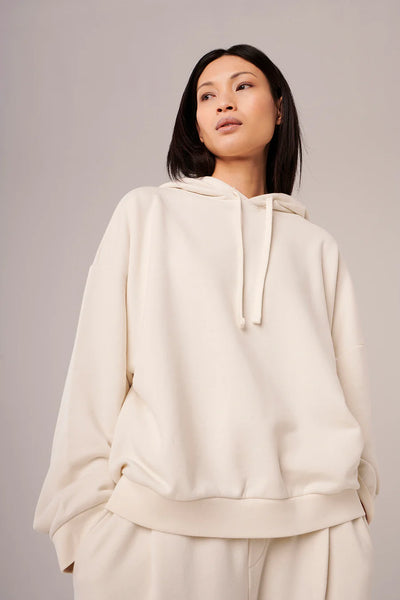 Liv Bergen Hoodie Come offwhite