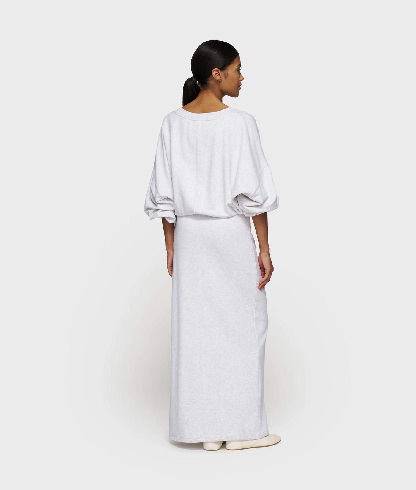 10DAYS Kleid - LONG WRAP DRESS GATHERING